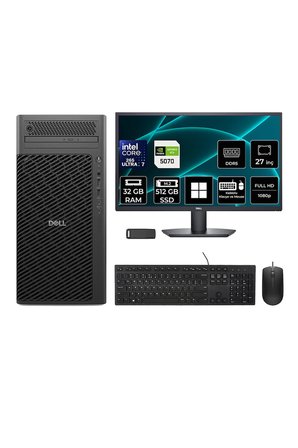 Pro Max T2 Core Ultra 7 265 RTX 5070 12GB 32GB RAM 512GB SSD 27" FHD Win11 Pro FCT2250416P835 Masaüstü İş İstasyonu + PER4 USB Bellek