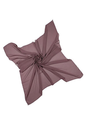 Mısırlı Eşarpları Düz Renk Krep Eşarp 120x120 Cm