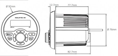 Aquatic GP1 USB IP65