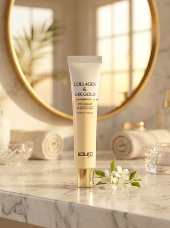 XAura Beauty 24K Gold & Collagen Göz Çevresi Kremi 40 ml