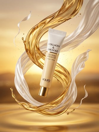 XAura Beauty 24K Gold & Collagen Göz Çevresi Kremi 40 ml