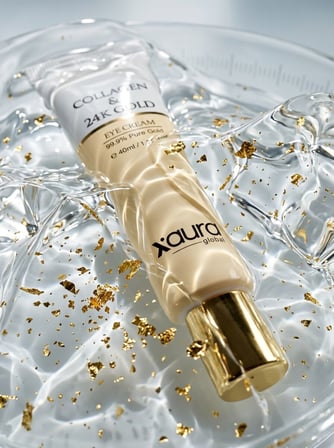 XAura Beauty 24K Gold & Collagen Göz Çevresi Kremi 40 ml