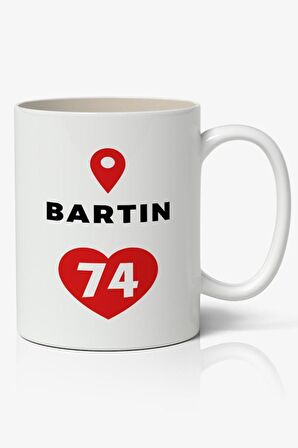 Bartın Baskılı Kupa Bardak Baskılı Kahve Kupa Bardak