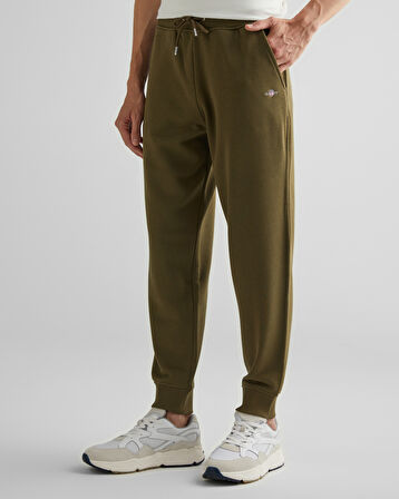 GANT Erkek Yeşil Regular Fit Eşofman Altı