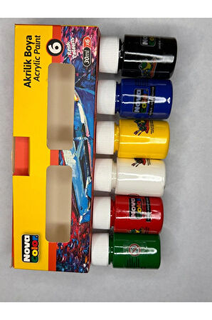 Colar Akrilik Boya 30 ml 6 Renk