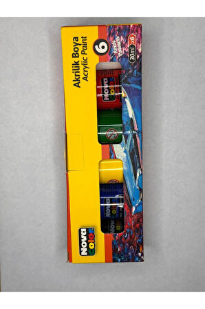 Colar Akrilik Boya 30 ml 6 Renk