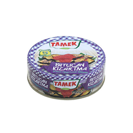 Tamek Patlıcan Kızartma 190 gr x 4 Adet