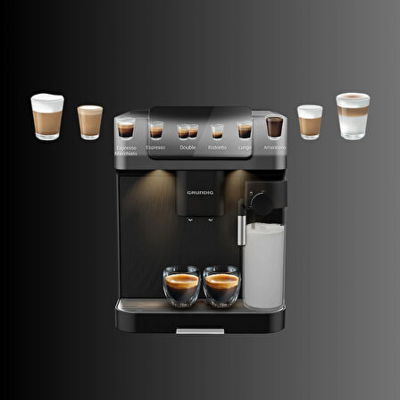 Grundig Espresso Inox Delisia Tam Otomatik Espresso Makinesi,KVA 8230 
