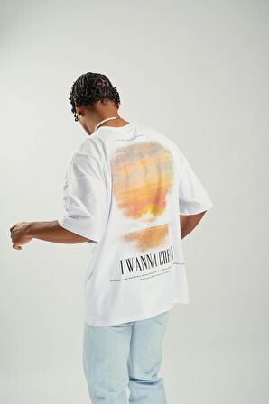 respire erkek oversize street t-shirt