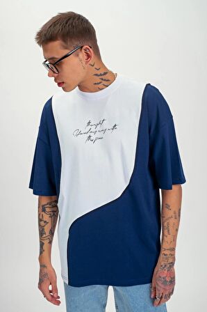 respire erkek oversize sokak tarzı t-shirt (%100 pamuk)