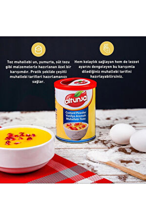 Altunsa Custard Powder Vanılya Aromalı Muhallebı Tozu 250 gr X 2adet