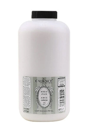 Su Bazlı Akrilik Vernik (mat) 2000 ml (2 lt)