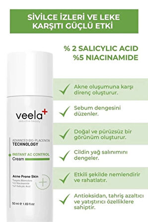 Akneli Ciltler Için Sıkılaştırıcı, Sebum Düzenleyici Ve Pürüzsüzleştirici Bakım Seti