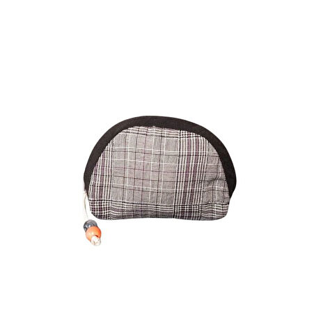 Uretti - Sibel 2453 4883 El Yapımı Çizgili Mini Cüzdan