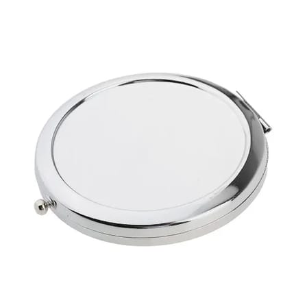 Promosyon Yuvarlak Cep Aynası Gümüş Renk