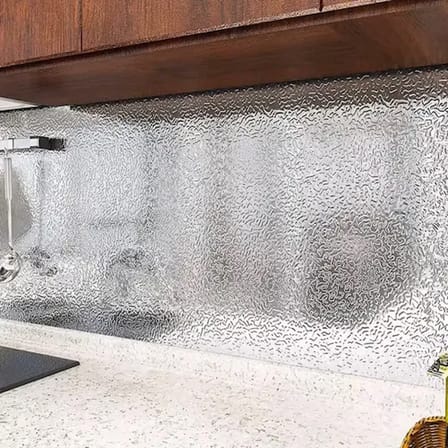 Yapışkanlı Mutfak Folyo Gümüş 40 cm x 10 m