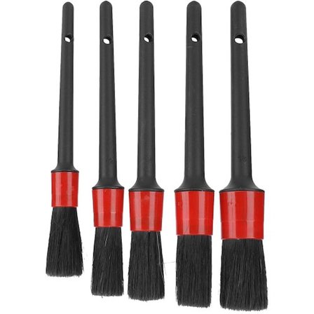 Araba Detaylı Temizlik  Fırçası 5'li Set