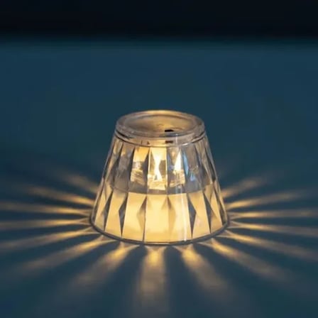 Dekoratif Pilli LED Masa Lambası 12'Li