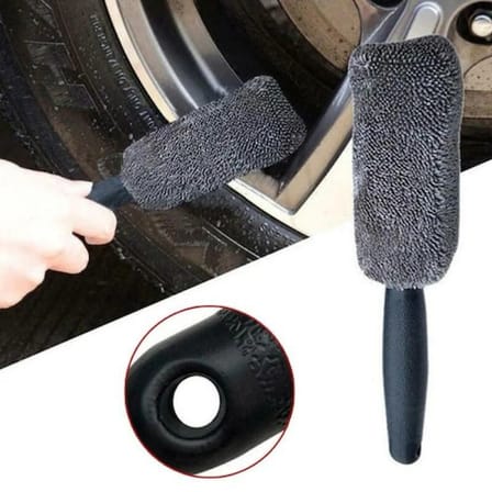 Mikrofiber Jant ve Lastik Temizleme Fırçası