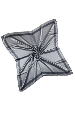 Mısırlı Eşarpları Bantlı Jan Jan Eşarp 100x100 Cm