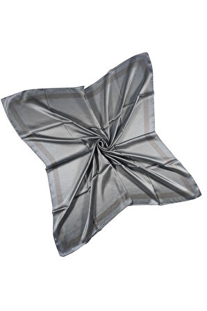 Mısırlı Eşarpları Bantlı Jan Jan Eşarp 100x100 Cm