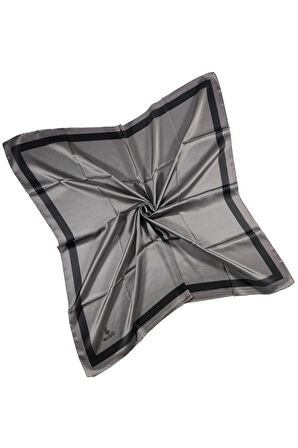 Mısırlı Eşarpları Bantlı Jan Jan Eşarp 100x100 Cm