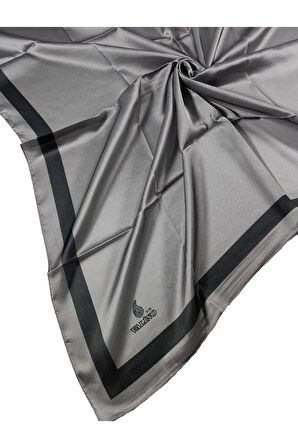 Mısırlı Eşarpları Bantlı Jan Jan Eşarp 100x100 Cm