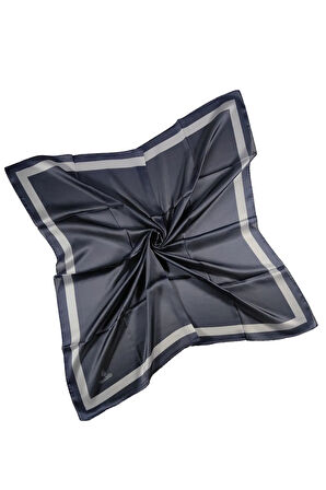 Mısırlı Eşarpları Bantlı Jan Jan Eşarp 100x100 Cm