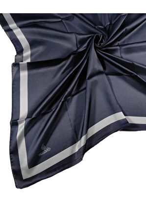 Mısırlı Eşarpları Bantlı Jan Jan Eşarp 100x100 Cm