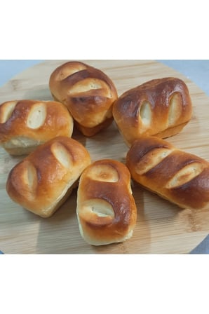 Milchbrötchen - Yumuşak ekmekçik 6 Adet
