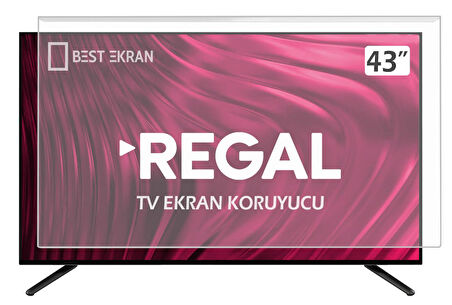 REGAL 43T01750 TV EKRAN KORUYUCU - Regal 43" inç TV Koruyucu