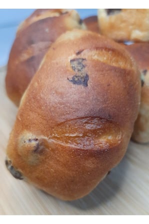 Milchbrötchen Mit Rosinen - Üzümlü Ekmekçik 6 Adet