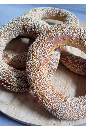 Selanik Simidi Koulouria Zeytinyağlı Ve Ballı 5'li Paket