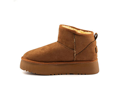 Melbourne Kışlık Kadın Kürk Detaylı Yüksek Taban Bot