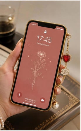 IPHONE 11 UYUMLU KIRMIZI ELDEN TUTMALI SLİKON KILIF
