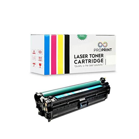 HP 307A-CE741A 6.000 Sayfa Mavi Muadil Toner – HP CP5225N CE711A