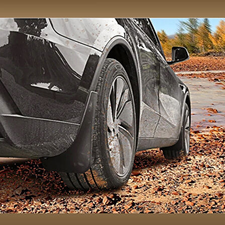 TESLA MODEL Y jUNİPER Çamurluk Seti( Paçalık Çamurluk Tozluk )