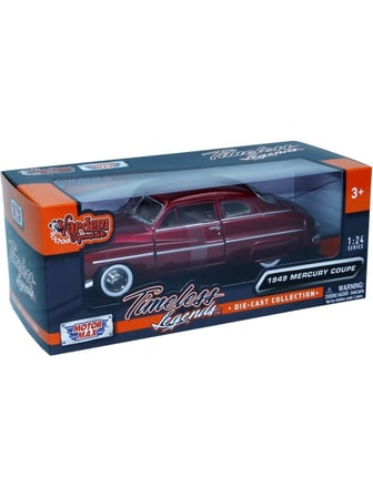 BYR Motormax 1:24 1949 Mercury Coupe Model Araba
