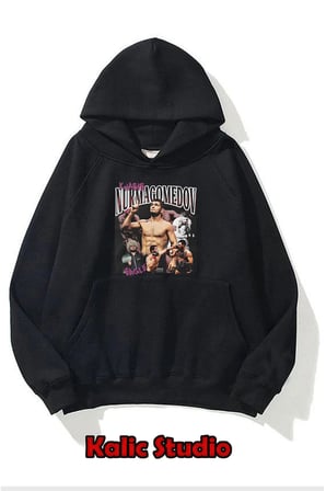 Khabib Nurmagomedov sweatshirt oversize gri