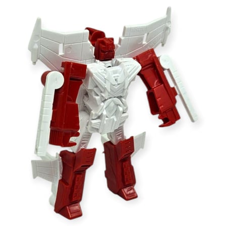 Robota Dönüşen Oyuncak Uçak - 10 cm 