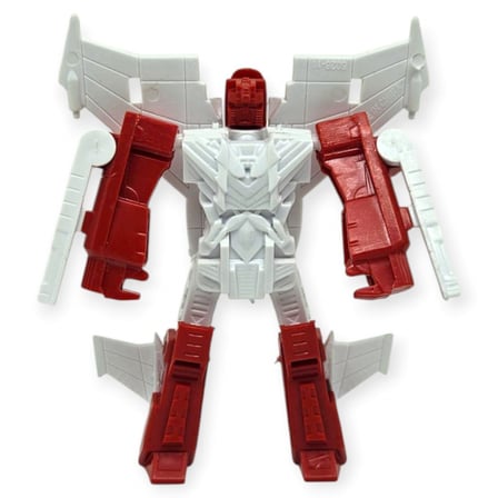 Robota Dönüşen Oyuncak Uçak - 10 cm 