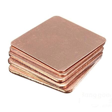 TERMAL SOĞUTUCU BAKIR 1,2 MM 5 ADET 15X15 MM