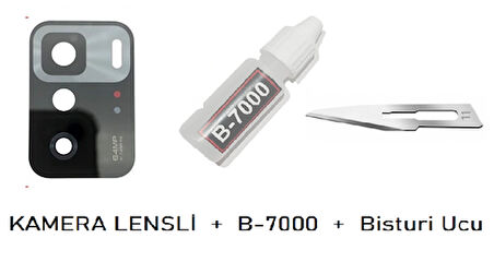 Xiaomi POCO X3 GT Arka Kamera Lensi CAM + B-7000