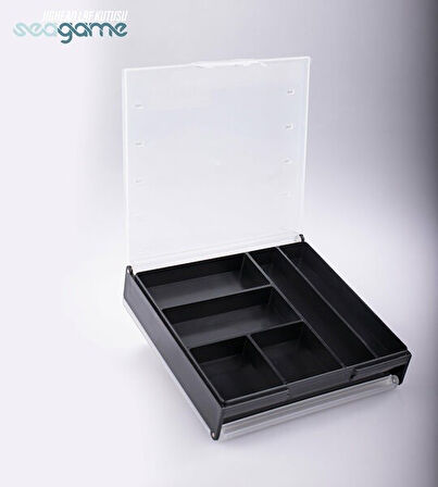 JIGHEAD LRF KUTUSU ÇİFT TARAF EVALI SİYAH