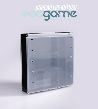JIGHEAD LRF KUTUSU ÇİFT TARAF EVALI SİYAH