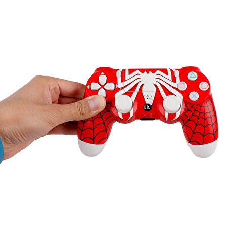DualShock 4 V2 Spider-man ZCT2 Kablosuz PS4 Oyun Kolu