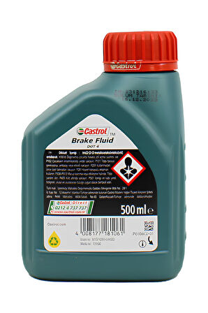 Brake Fluid Dot 4 500 ml Fren Hidrolik Sıvısı