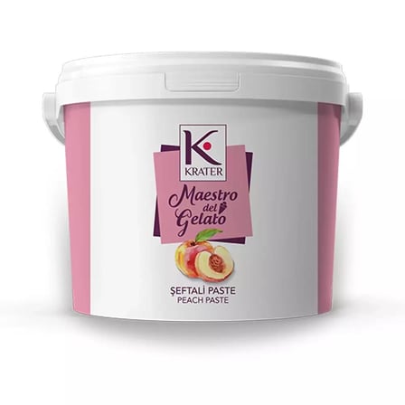 Krater Şeftali Paste 3 Kg