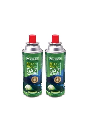 227 Gram Valfli Gaz Ocak Kartuşu - 2 Li Set