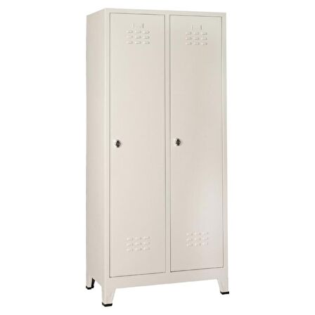 Rafburada Ofis Standart 2'Li Soyunma Dolabı